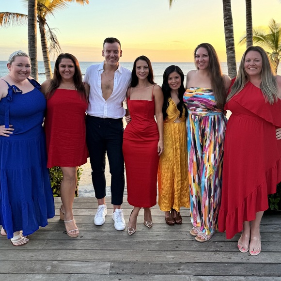 House of CB Anais Satin Corset Midi Dress - Picture 6 of 7